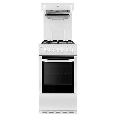 Beko BA52NEW Gas Cooker, White